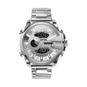 Diesel Herrenuhr MEGA CHIEF DZ4648 Edelstahl