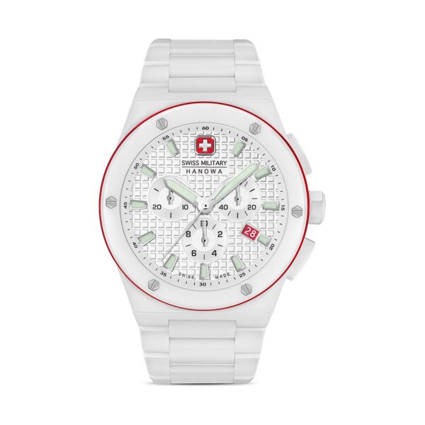 Swiss Military Hanowa Herrenuhr  SMWGI0002284 Keramik