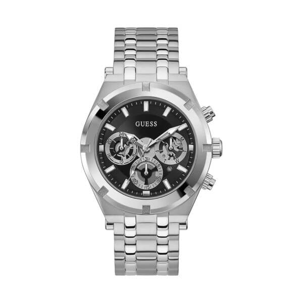 Guess Herrenuhr GW0260G1 Edelstahl