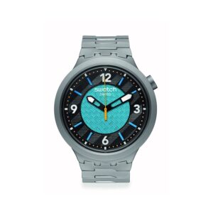 Swatch Unisexuhr SS2024 SB07S116G Edelstahl