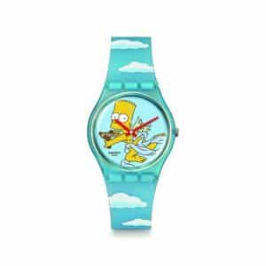 Swatch Unisexuhr SS2024 SO28Z115 Kunststoff