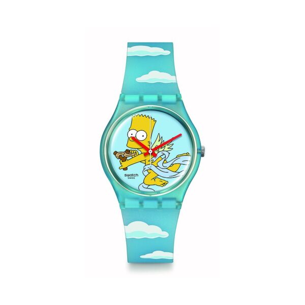 Swatch Unisexuhr SS2024 SO28Z115 Kunststoff