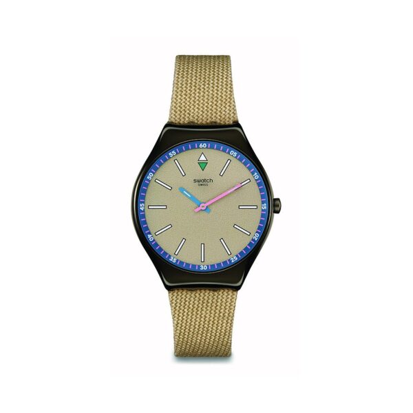 Swatch Unisexuhr SS2024 SYXM100 Edelstahl