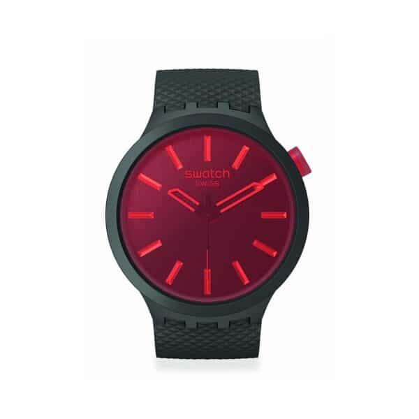 Swatch Unisexuhr SB05B111 Kunststoff