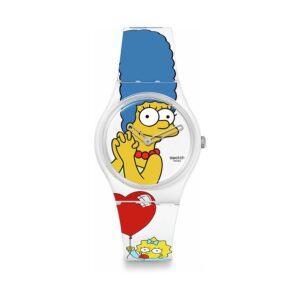 Swatch Unisexuhr THE SIMPSONS COLLECTION SO28Z116 Kunststoff