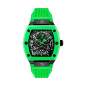 Philipp Plein Herrenuhr THE $KELETON PWBAA2324 Edelstahl