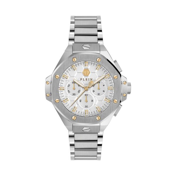 Philipp Plein Unisexuhr PLEIN CHRONO ROYAL 42 MM PWPSA0224 Edelstahl