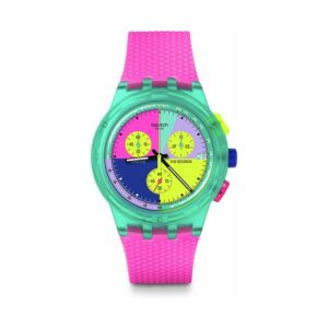 Swatch Unisexuhr 2405 SWATCH NEON SUSG408 Kunststoff