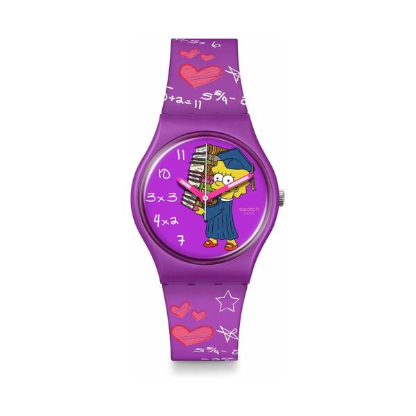 Swatch Unisexuhr THE SIMPSONS COLLECTION SO28Z118 Kunststoff