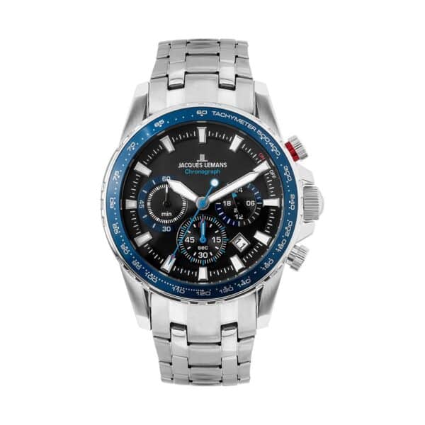 Jacques Lemans Chronograph Liverpool 1-2099E Edelstahl